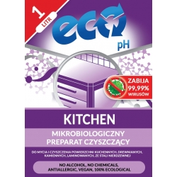 Eco-pH Kuchnia - Preparat do mycia blatów, stołów, kuchenek i zlewozmywaków - 1L